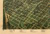 Atlanta Birds Eye View Map 1892